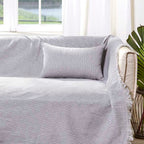 Διακοσμητική Μαξιλαροθήκη Charisma Cotton Stripe / 40x40 / Silver